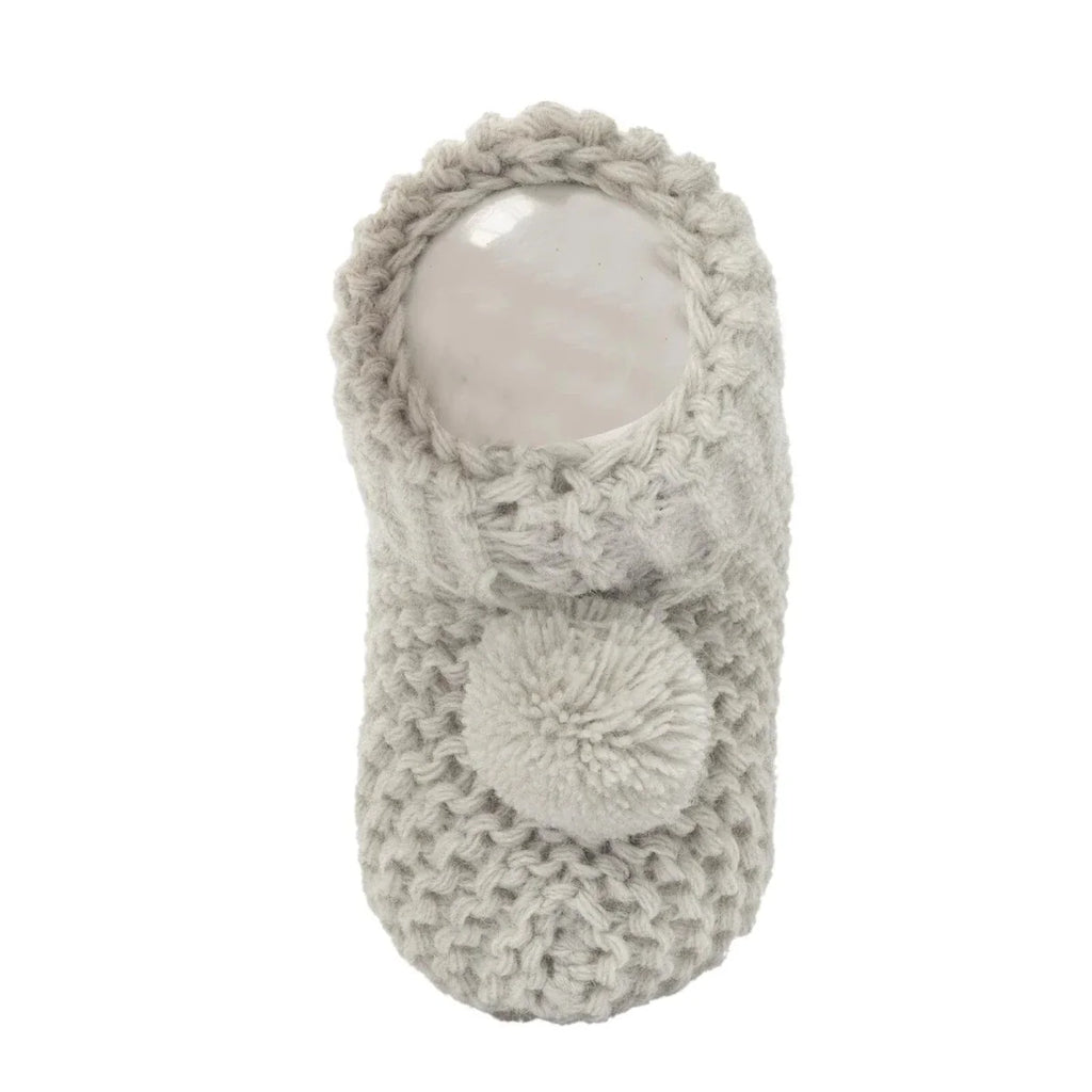 HelloBaby Fine Knit Baby Booties (Newborn to 3 Months) - image 5