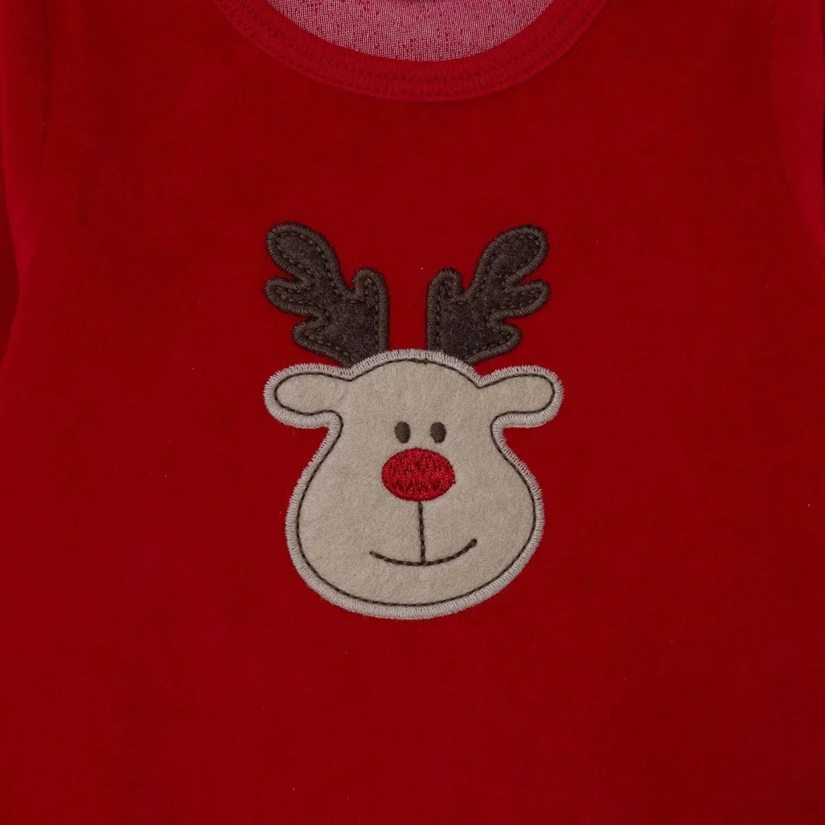 HelloBaby Animal Print Velour Long Sleeve Footed Baby Sleepsuit (Newborn to 6-9 Months)