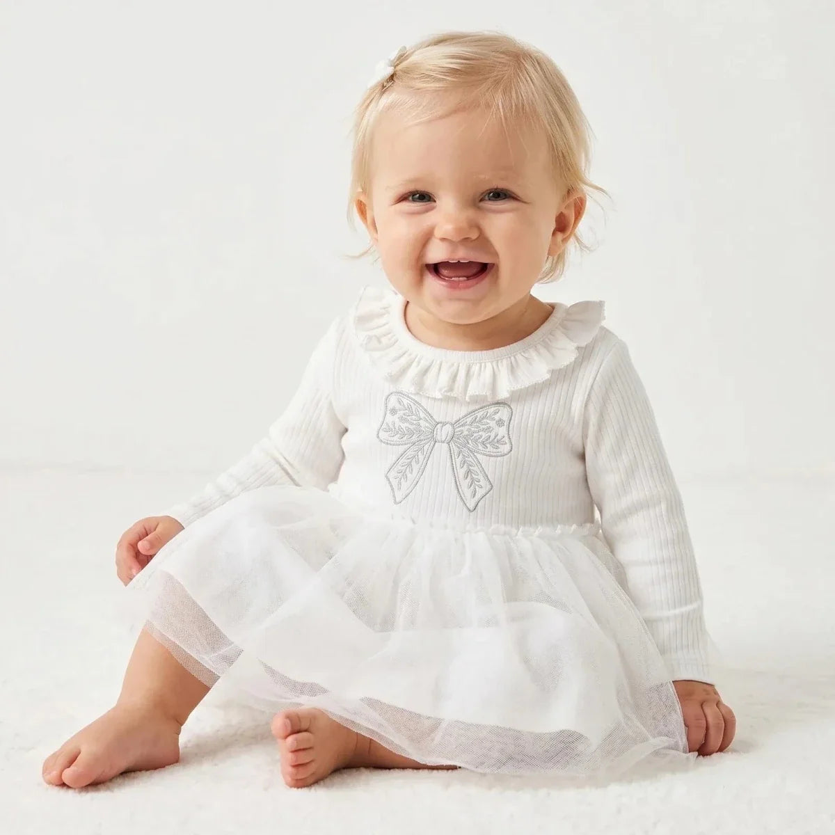 HelloBaby Jacquard Knit Baby Ceremony Outfit (1-3 Months to 12 Months) - image 8