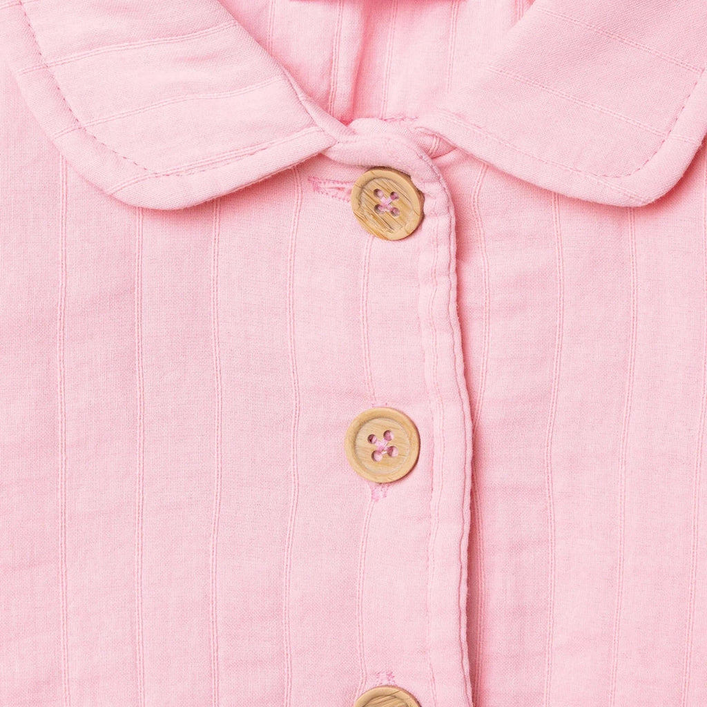 HelloBaby Short Sleeve Muslin Baby Cardigan (1-3 Months to 12 Months) - image 4