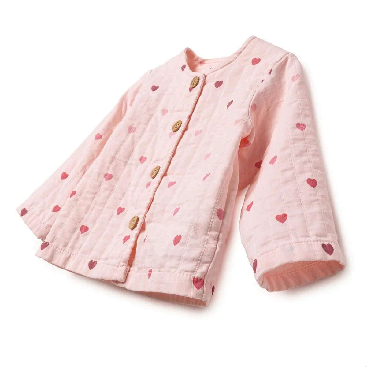 HelloBaby Short Sleeve Muslin Baby Cardigan (1-3 Months to 12 Months) - image 3