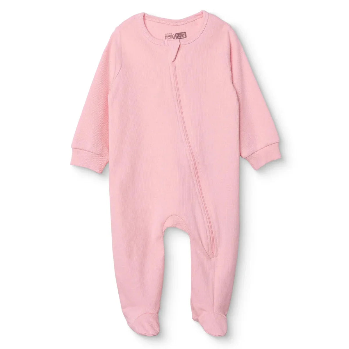 HelloBaby Girls Footed Sleepsuit - Pink