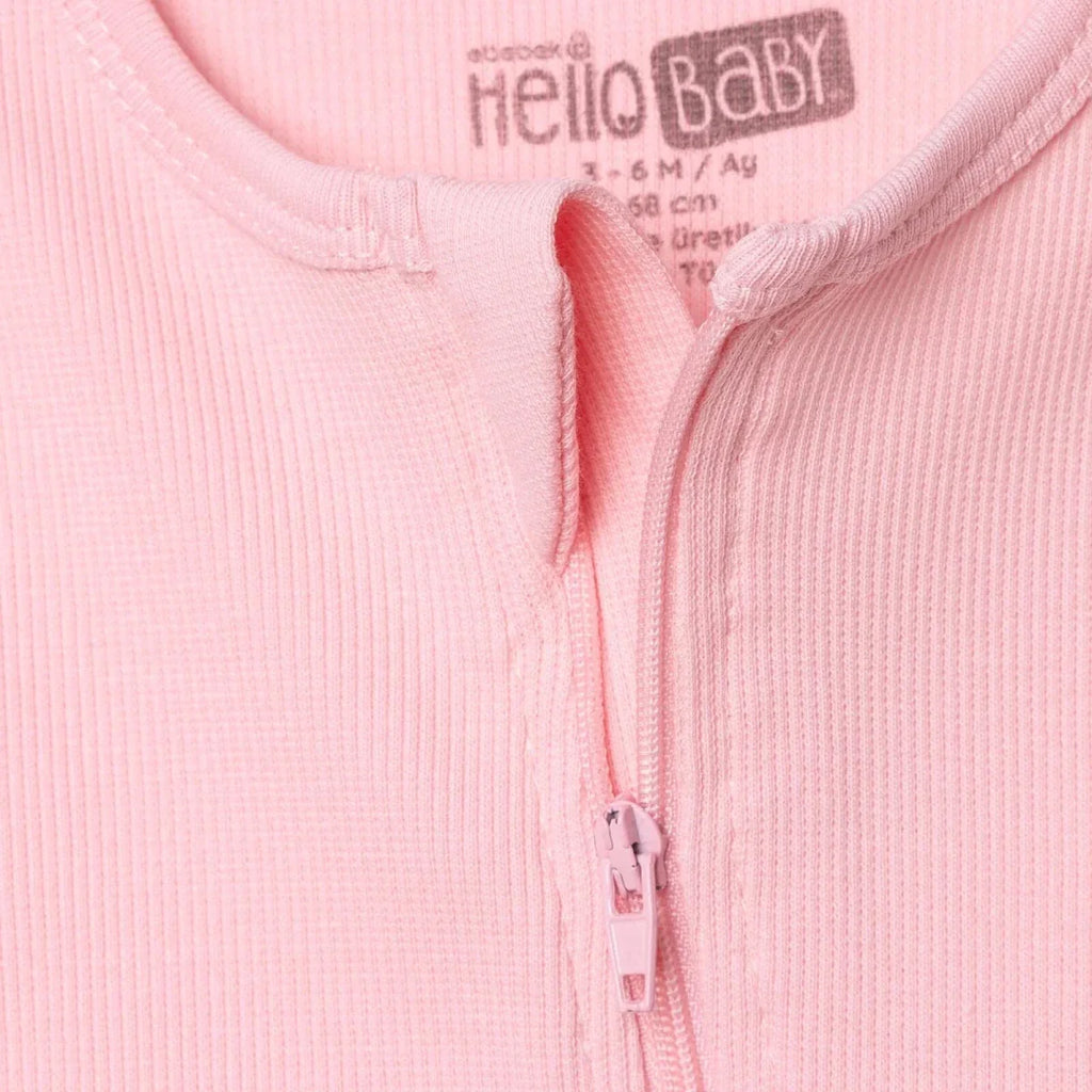 HelloBaby Girls Footed Sleepsuit - Pink