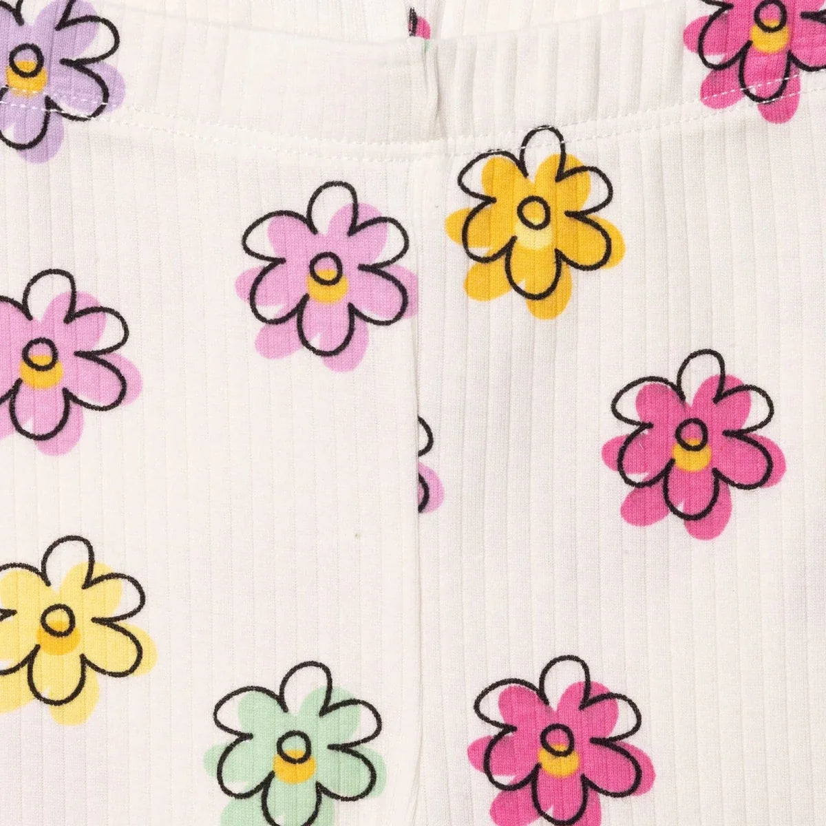 HelloBaby Floral Print Interlock Baby Leggings (1-3 Months to 12 Months) - image 3
