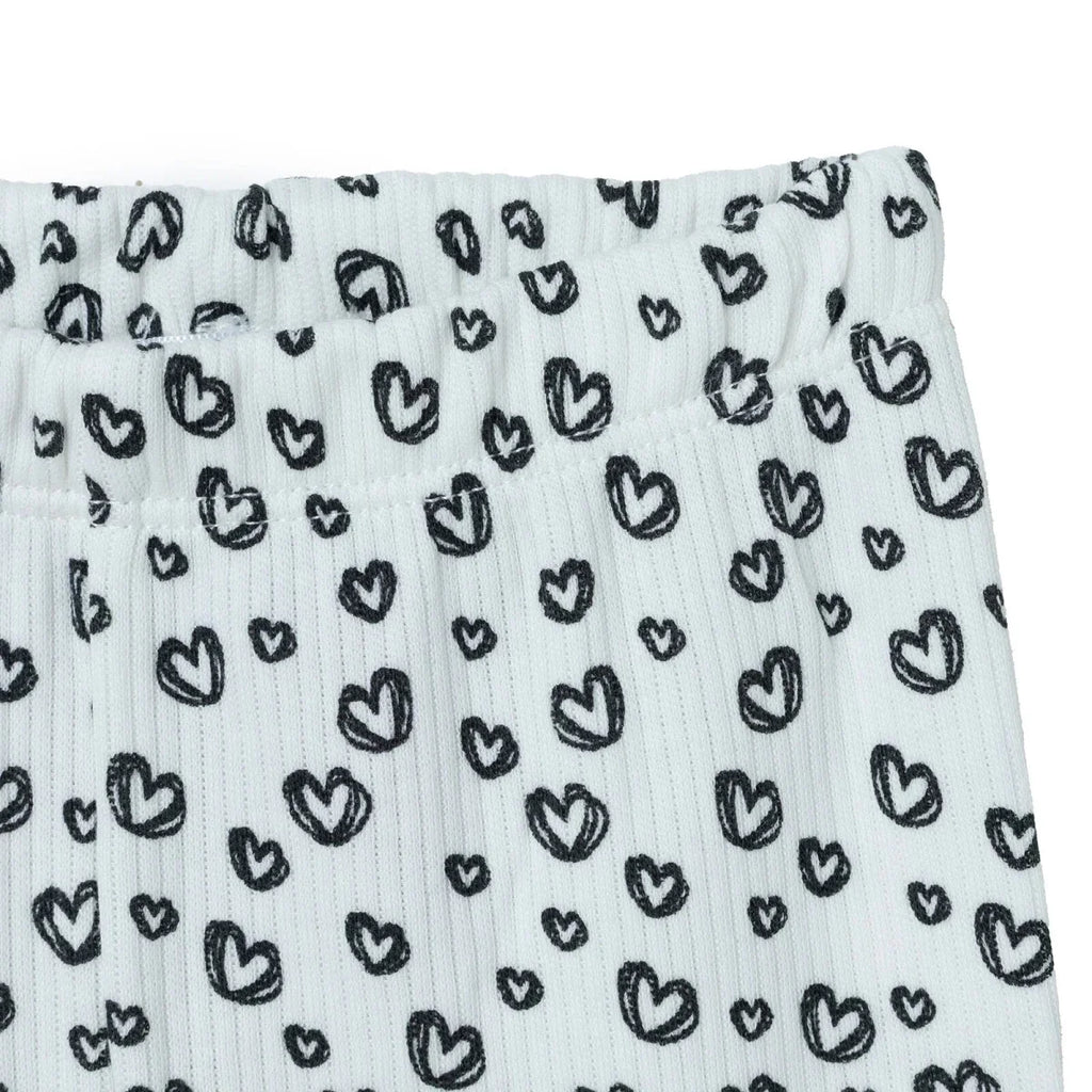 HelloBaby Heart Print Interlock Baby Leggings (1-3 Months to 12 Months) - image 3