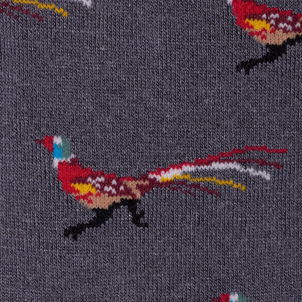 Swole Panda Grey Pheasant Bamboo Socks – Luxury Durable Men's Hosiery