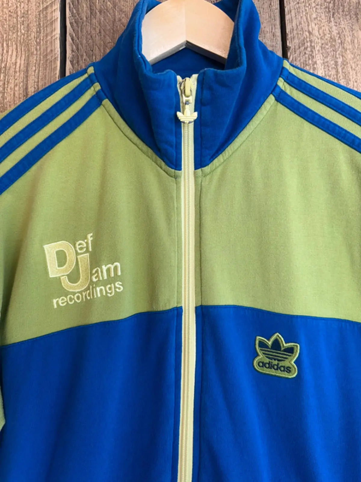 Vintage Adidas Originals Retro Def Jam Recordings Tracksuit Top Medium