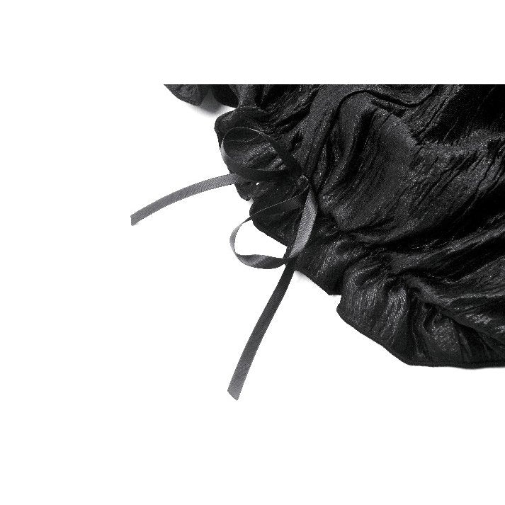 Dark in Love Rosalie Baroque Lace Gothic Bloomers – Black Frill
