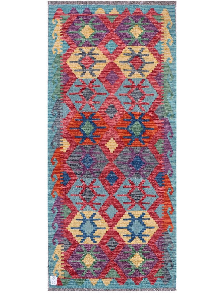 Maimana Kilim - 198 x 88 cm
