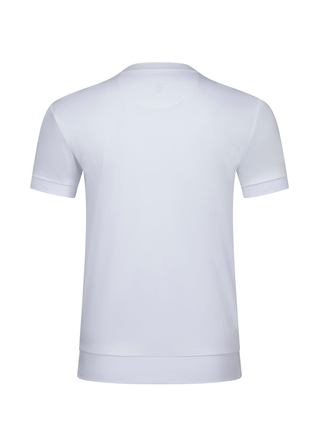 Forbes Luxury Menswear Slim Fit White T-Shirt – Premium Cotton Tee