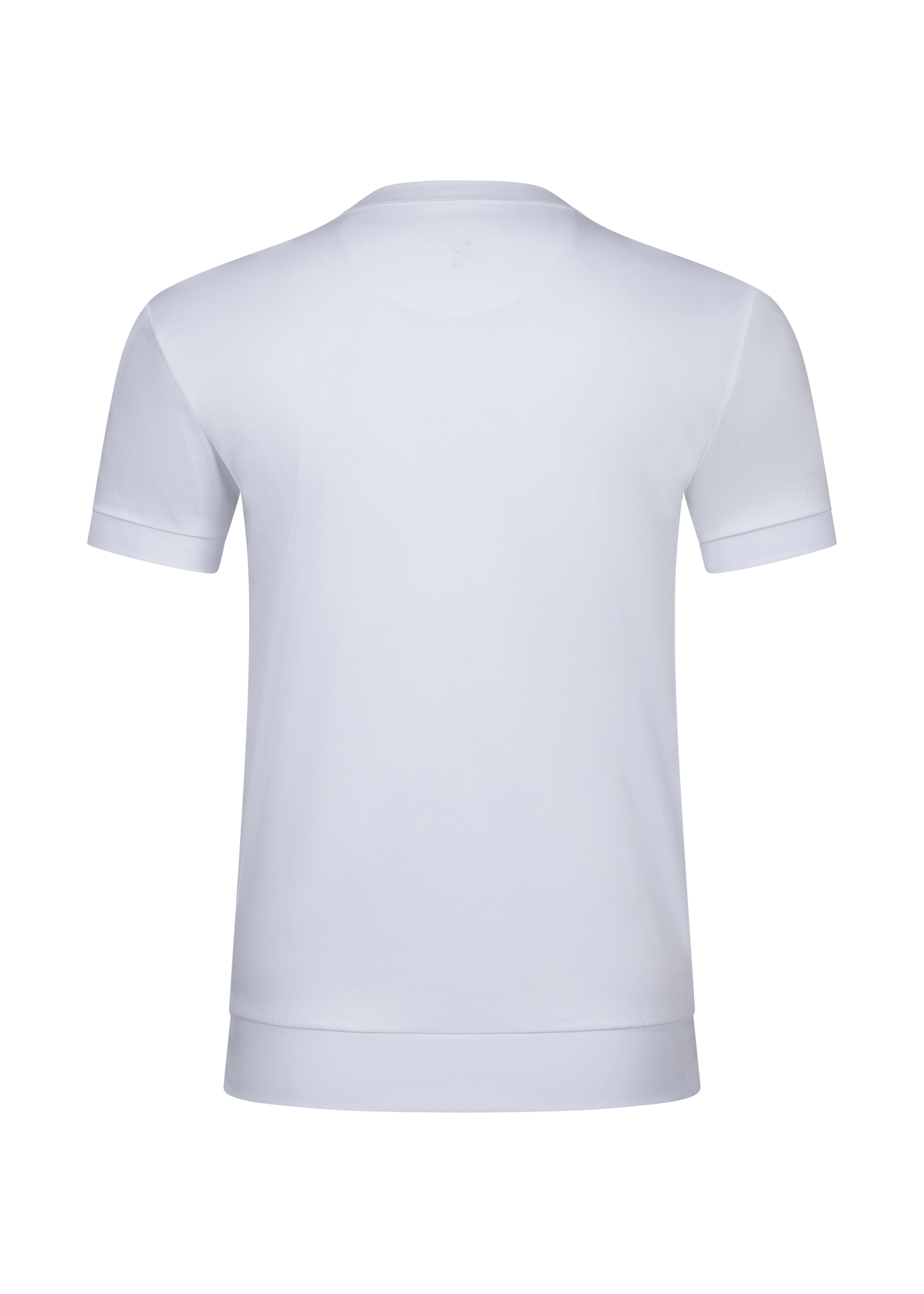 Forbes Luxury Menswear Slim Fit White T-Shirt – Premium Cotton Tee