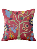 Suzani Hand Embroidered Cushion Cover - 45 x 45 cm