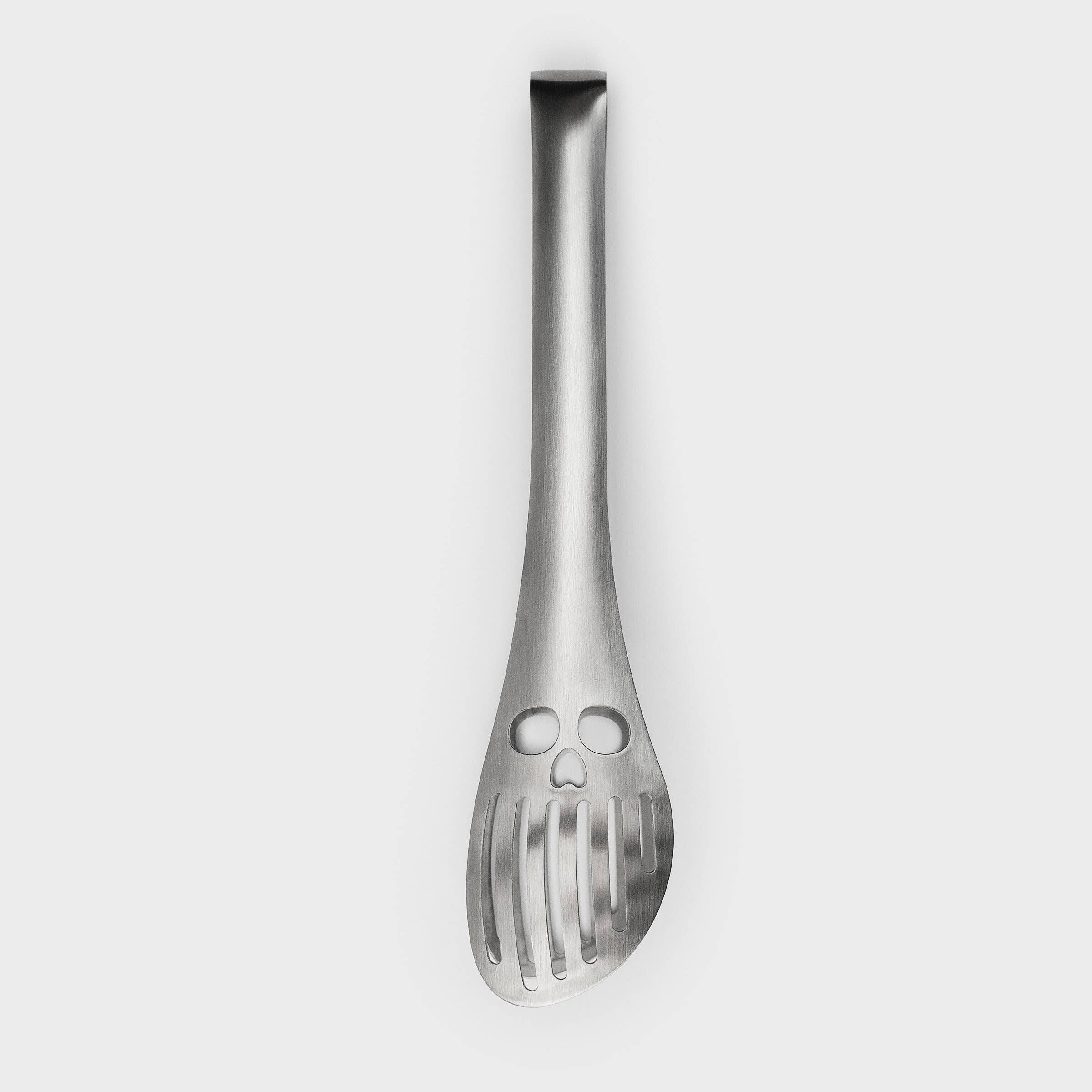 Kate's Clothing Skull Tongs – Stainless Steel Gothic Kitchen Serving Tool