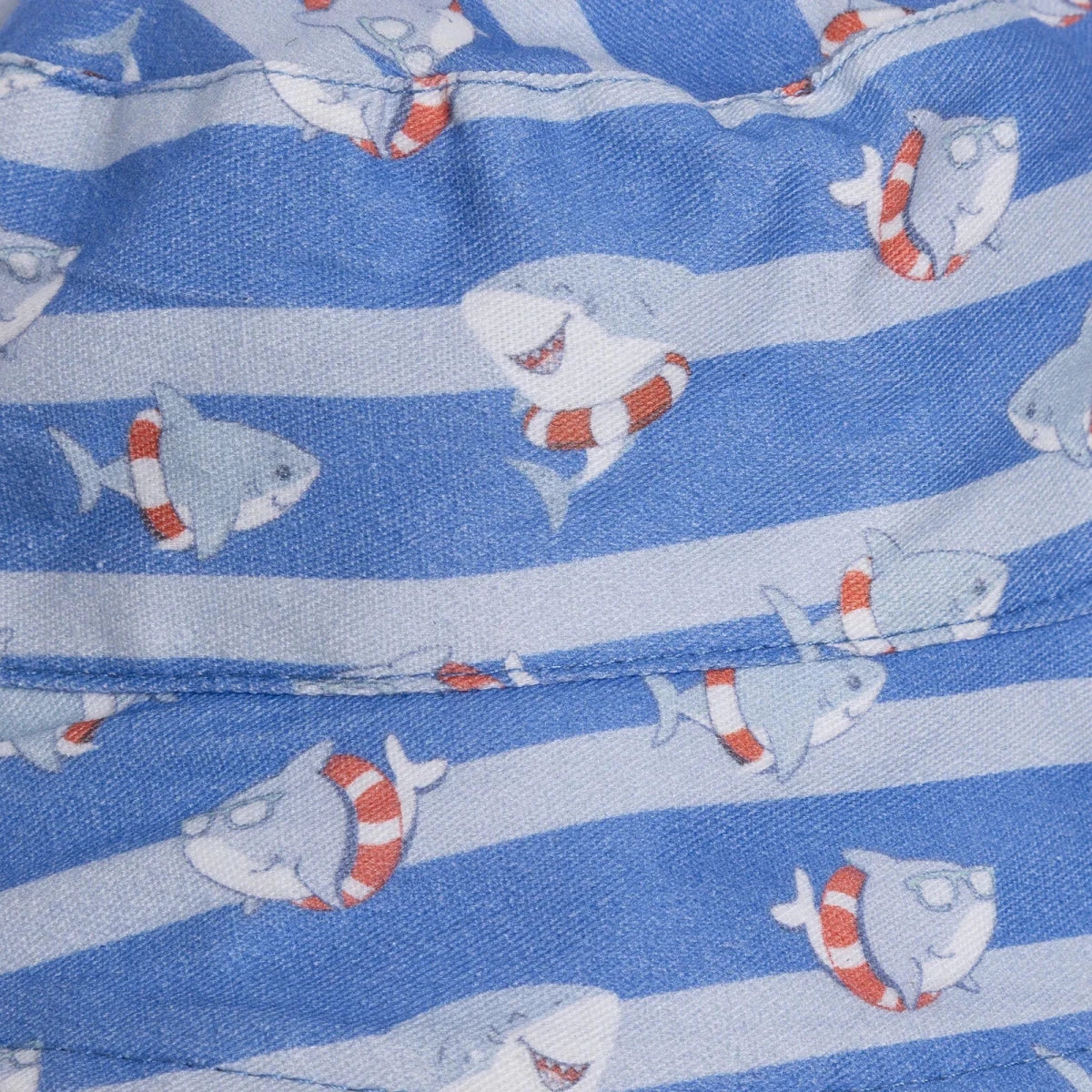 HelloBaby Boys Sun Hat - Blue