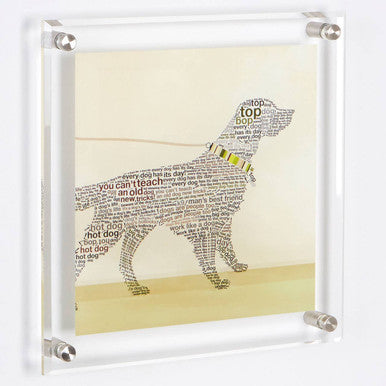 Orsina Labrador Wall Art – Modern Framed Dog Print for Home Decor