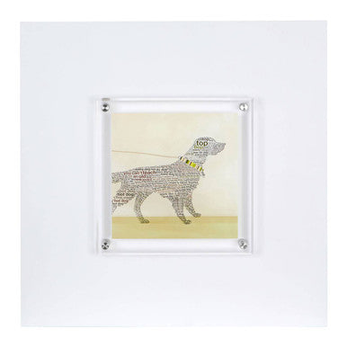 Orsina Labrador Wall Art – Modern Framed Dog Print for Home Decor