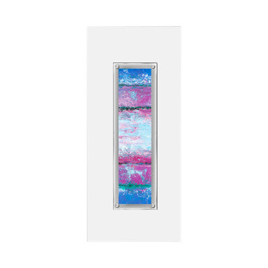 Orsina Abstract Blue 1 Framed Wall Art – Modern Contemporary Decor