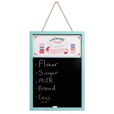 Orsina Amelie Kitchen Chalkboard – Light Blue Engineered Wood Board