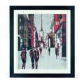 Orsina City Wall Art – Framed Monochrome Urban Sketch Drawing