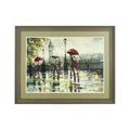 London Wall Art by Orsina – Framed Impressionist Cityscape Print