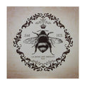 Orsina Queen Bee Wall Plaque – French Country Wood Kitchen Decor