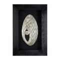 Orsina Nason Silver Oval Carving Framed Wall Art – Engineered Wood