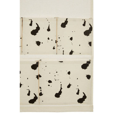 Orsina Verti White Wall Hanging Pocket Organiser – 5 Pocket Storage