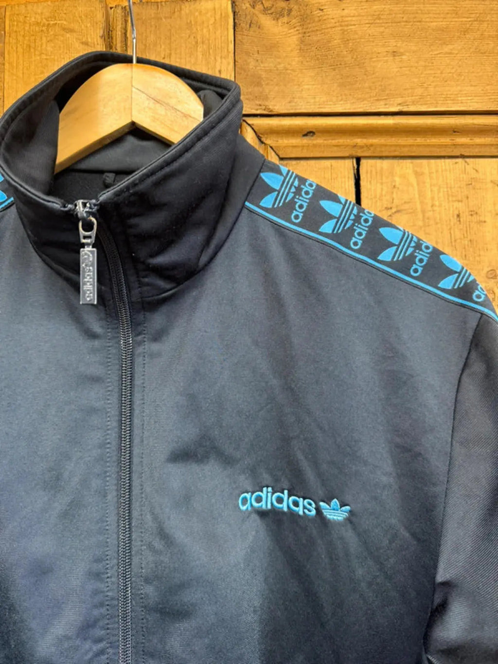 Men’s Vintage Adidas Tracksuit Top Originals Medium Trefoil