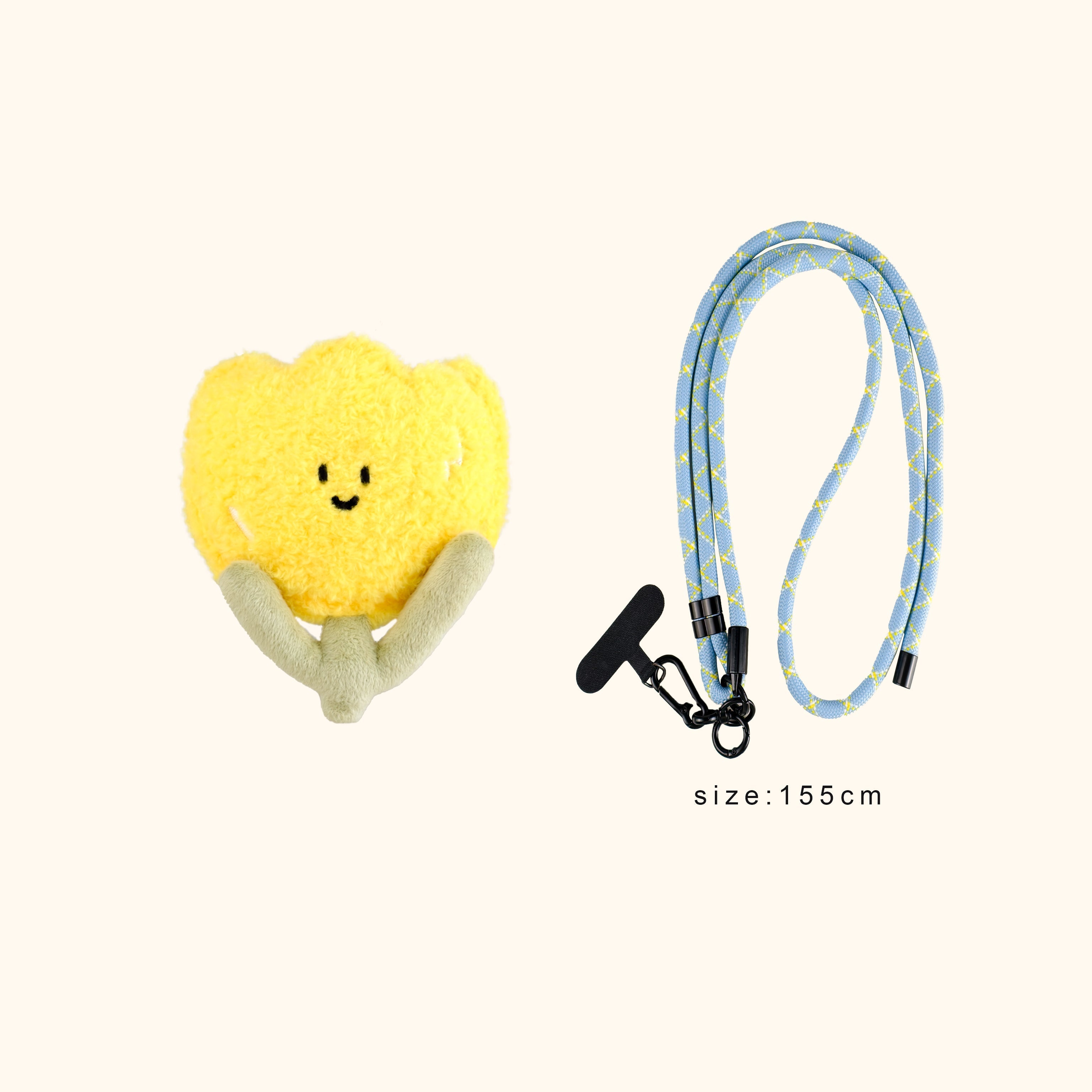 LuLuFun Studio Plush Tulip Mini Bag | Cute Crossbody Accessory Purse