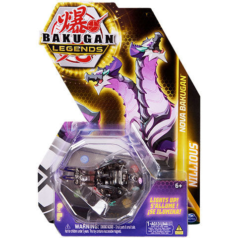 Bakugan Legends Light-Up Action Figure with Trading Card by Snaps