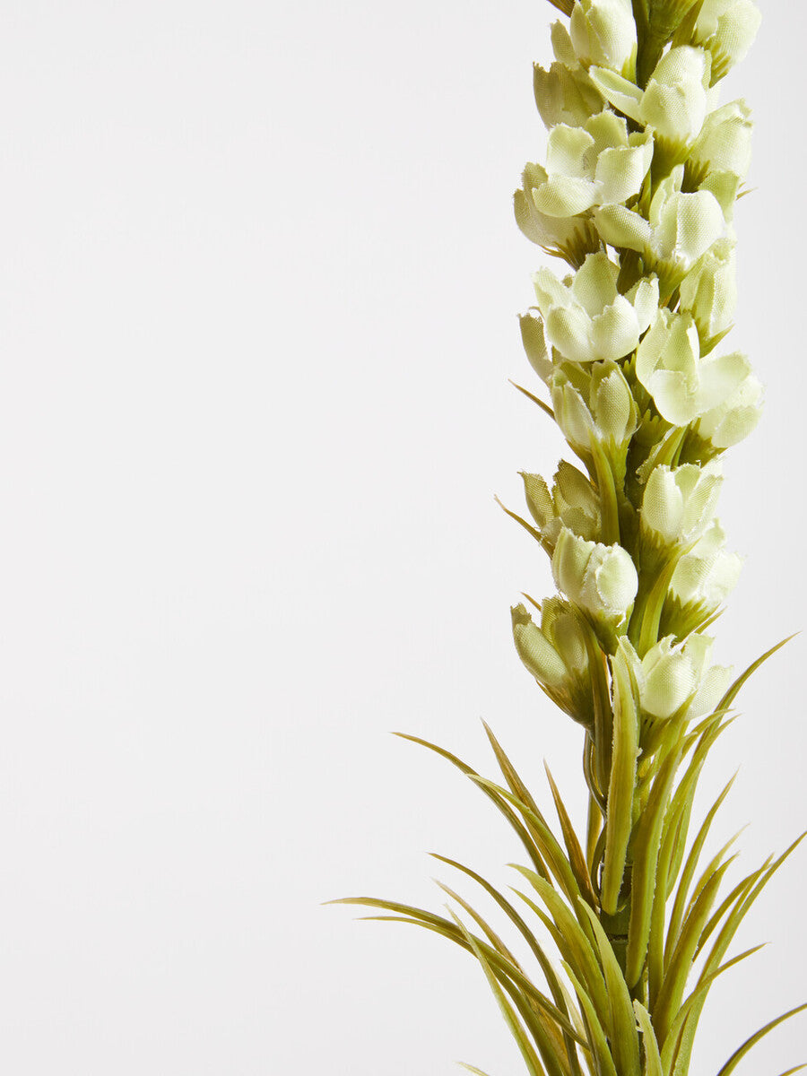 Orsina Fiori White Blazing Star Flower Stem – Lifelike Faux Floral
