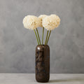 Orsina Fiori Ivory Allium Flower Stem – Faux Minimalist Floral Decor