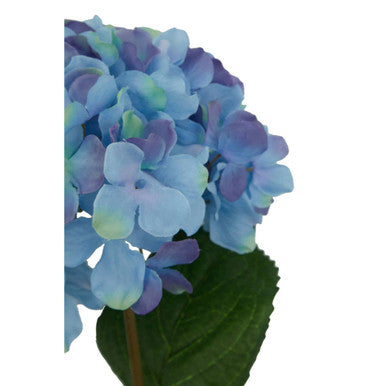 Orsina Fiori Blue Hydrangea Flower Stem – 74cm Faux Floral Decor