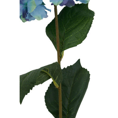 Orsina Fiori Blue Hydrangea Flower Stem – 74cm Faux Floral Decor