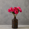 Orsina Fiori Fuchsia Peony Flower Stem – 65cm Realistic Faux Floral
