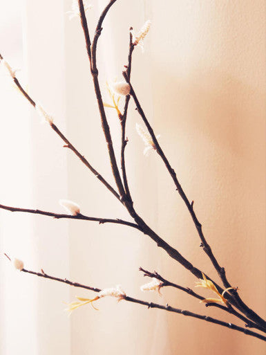 Orsina Pink Cherry Blossom Spray - 94cm Tall Faux Flower Stem