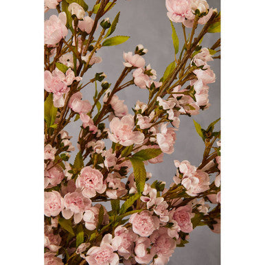 Orsina Pink Cherry Blossom Spray - 94cm Tall Faux Flower Stem