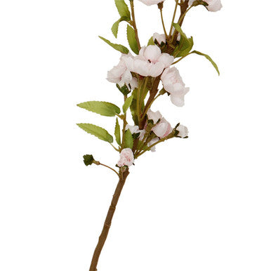 Orsina Pink Cherry Blossom Spray - 94cm Tall Faux Flower Stem