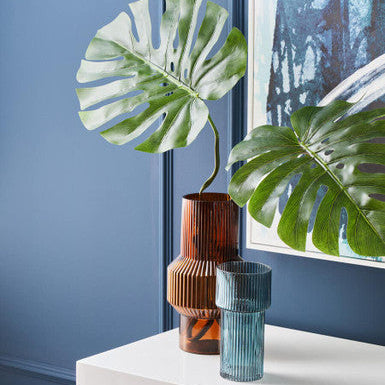 Orsina Fiori Tall Monstera Palm Stem – 109cm Green Faux Botanical