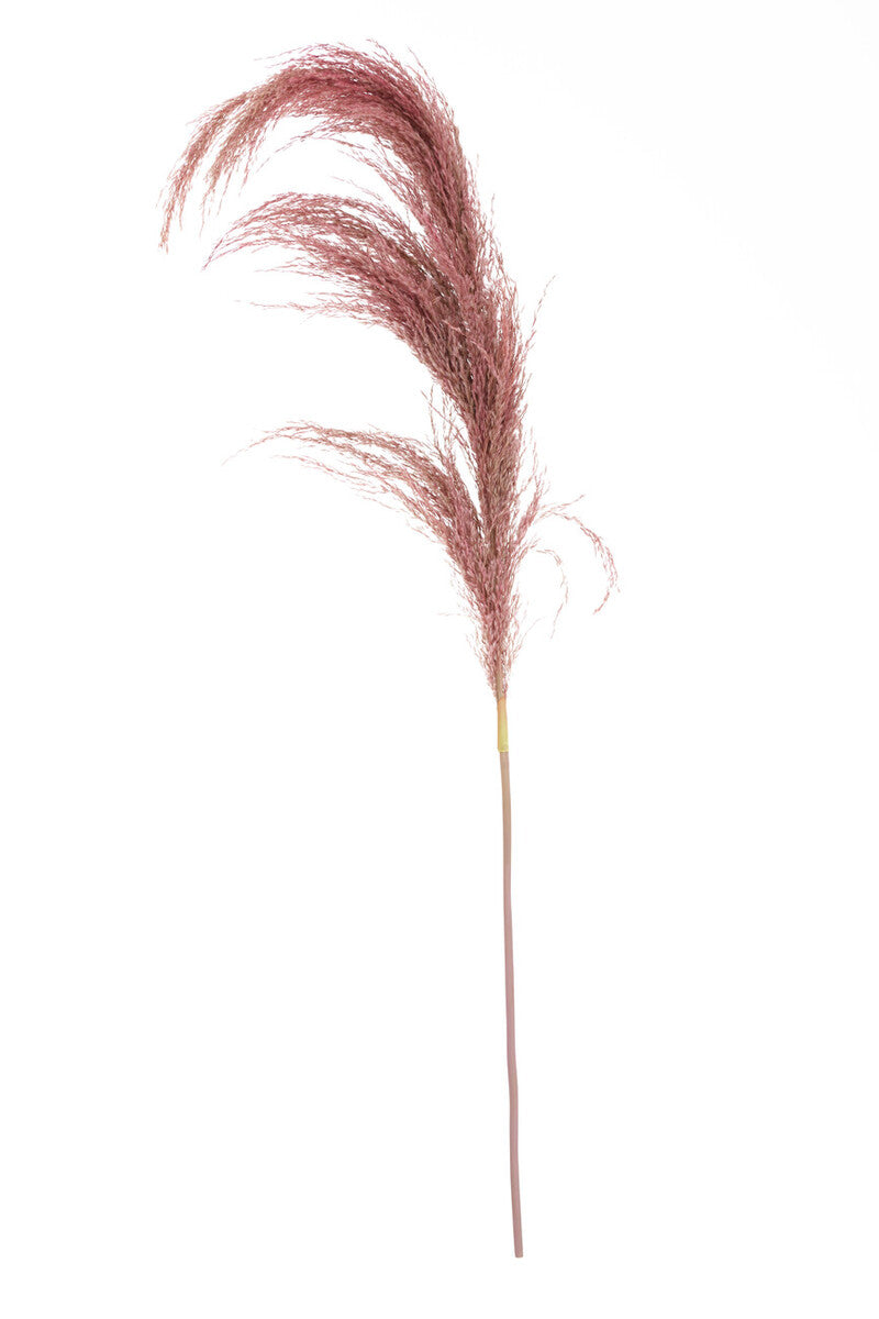 Orsina Fiori Tall Pink Pampas Grass Stem – 110cm Faux Dried Floral