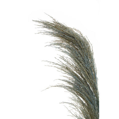 Orsina Blue Tall Pampas Grass Stem – Bendable Dried Floral Decor
