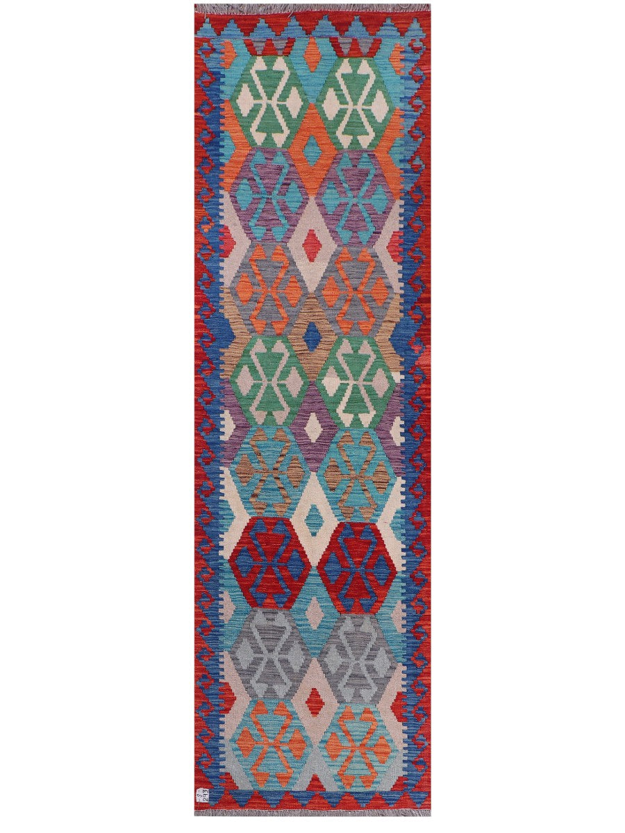 Maimana Kilim Runner - 278 x 81 cm