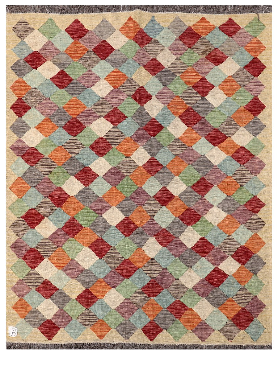 Maimana Kilim - 192 x 141 cm