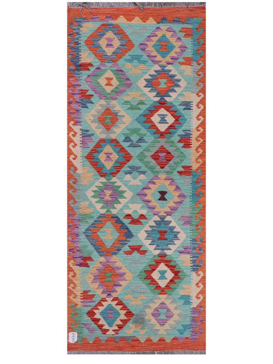 Maimana Kilim - 198 x 78 cm