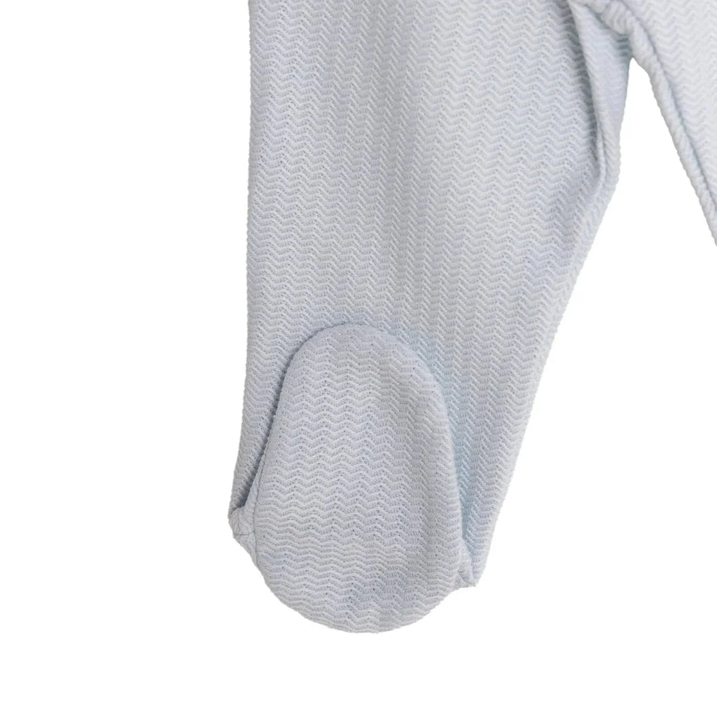 Bebetto Boys Sweatshirt & Footed Bottom Set Long Slee - Blue