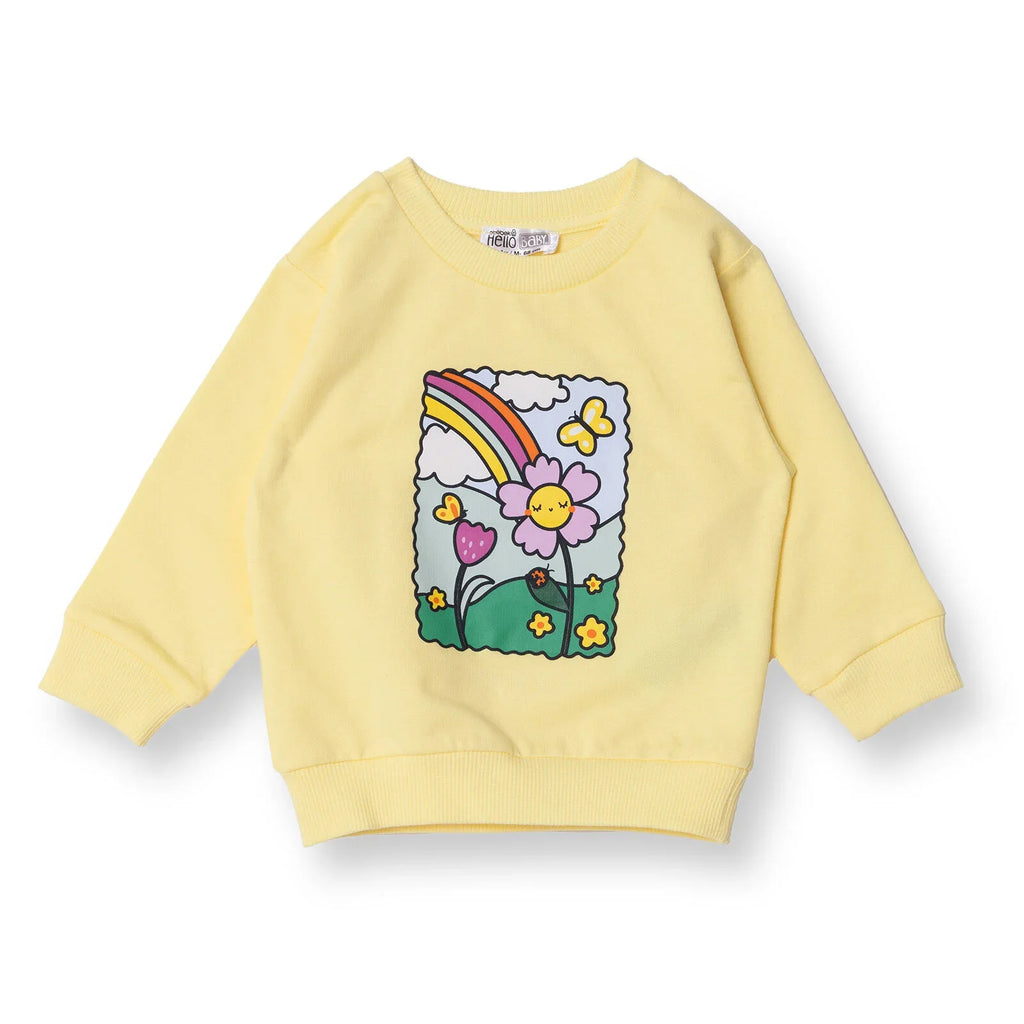 HelloBaby Sweatshirt - Yellow