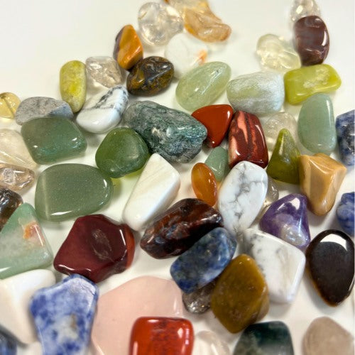 Natural Mixed Small Gemstones - 250g