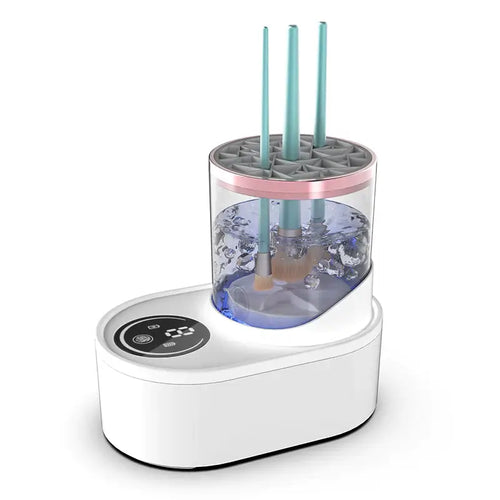 Electric Makeup Brush Cleaner and Dryer - USB Powered with Auto Drying