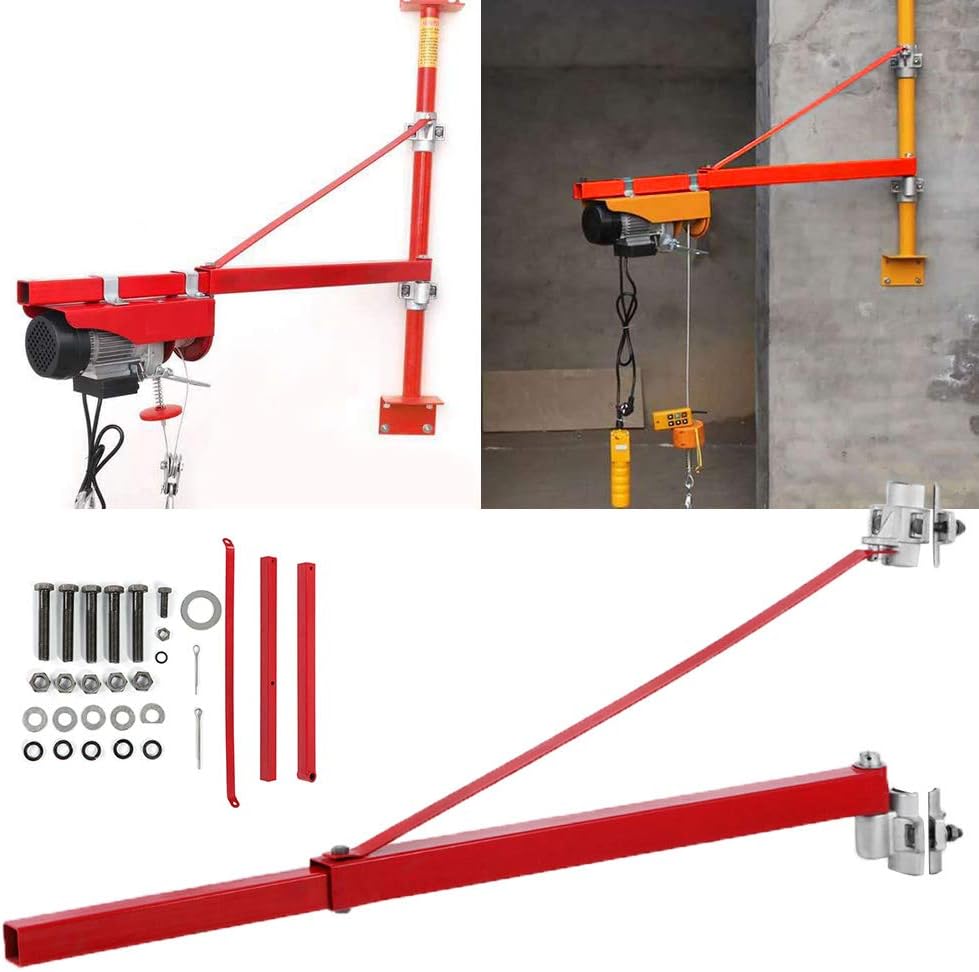 Massive Discounts Swivel Wall Mount Lifting Arm – 600kg Telescopic Boom