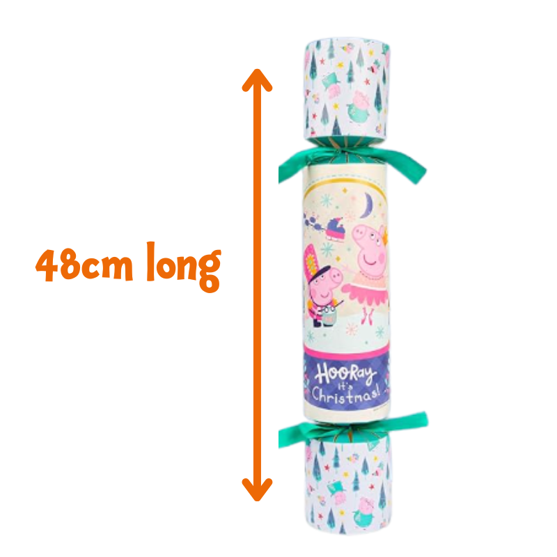 Peppa Pig Giant Surprise Cracker – Kids Party Toy with Gifts by PoundFun